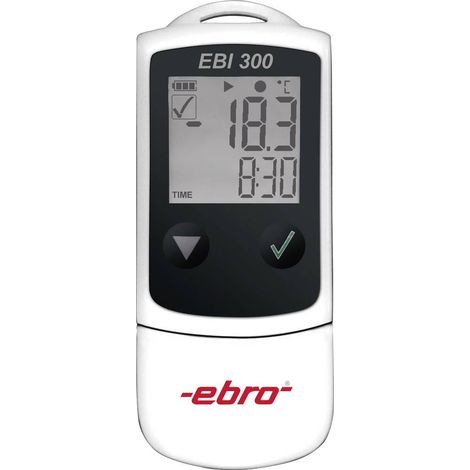 ebro 1340-6330 EBI 300 Data logger temperatura Misura: Temperatura -30 fino a 70 °C (1/5)