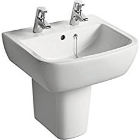 Lavabo nemea bianco europa monoforo da 65 cm senza sifone - ideal standard (1/2)