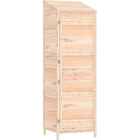 Maison Exclusive - Capanno da Giardino 55x52x174,5 cm in Legno Massello di Abete (1/5)