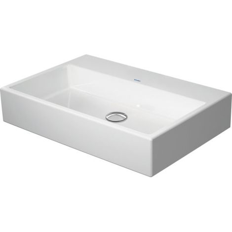 DURAVIT 23507000701 Lavabo Vero Air 700 mm sans siphon, avec (1/4)