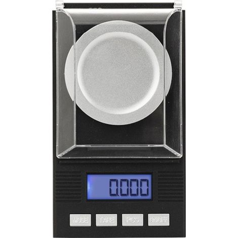 Filiyano-Balance numérique de précision 0,001 g, balance de bijoutier portable, noire, ABS, gramme oz ct, mini balance de poche (1/4)