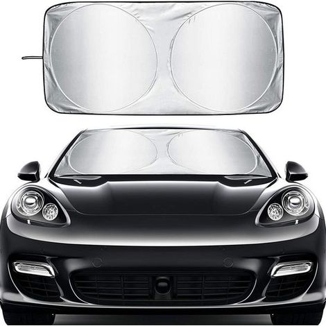 Parasol plegable para parabrisas de coche – Parasoles para coche – Protege del sol y del calor (1/5)