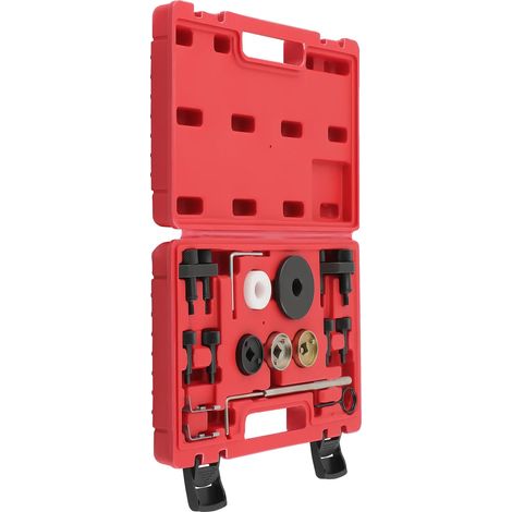 Kit de herramientas para la sincronización del motor, acero de alta calidad, 12 x 8 x 3 pulgadas, compatible con motores TFSI EA888 de 1.8L y 2.0L, herramienta de sincronización de precisión, probada  (1/5)