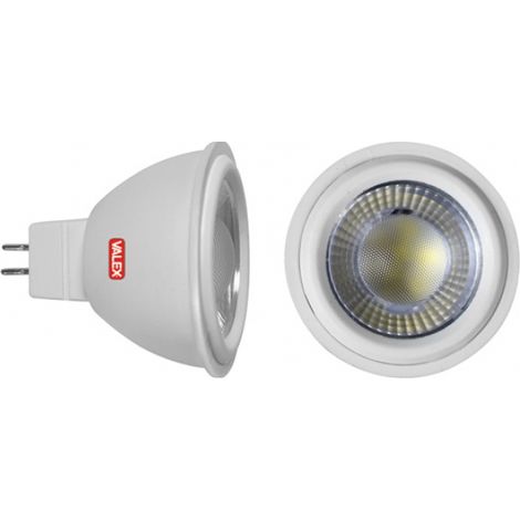 Lampadina LED faretto MR16 attacco GU5.3 7W 12V luce fredda 1155509 VALEX