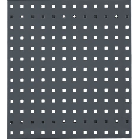 RasterPlan Lochplatte B450xL500mm grau - 4001.00.0508