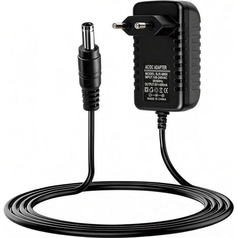 6V 800mA Chargeur pour Voiture Électrique Enfant, Chargeur de Batterie pour Moto, SUV, ATV, VTT, Voiture et Véhicules Électriques, DC 5,5 mm x 2,1mm, 1,2mètre (1/5)