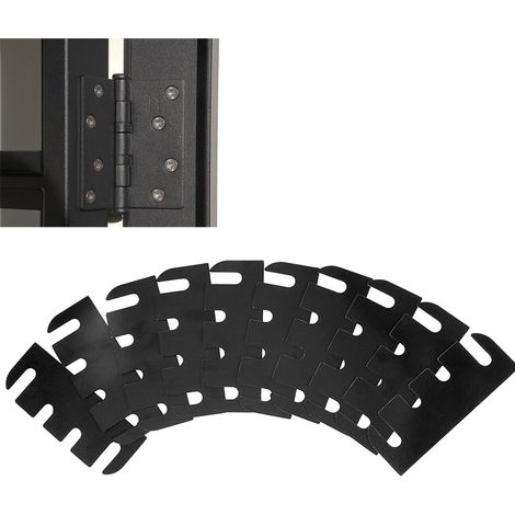 Joints de charnières de porte en PVC pour combler les espaces dans les charnières de portes intérieures. (1/5)