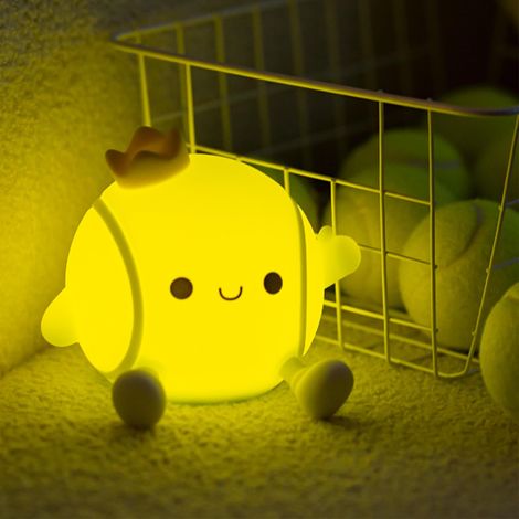 Lampe rechargeable pour les amateurs de sport, à intensité variable lampe et douce au toucher de tennis petite, accessoires de fête, 14 x 12 x 1 cm (1/5)