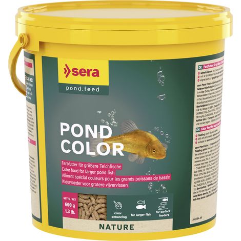 Sera Pond Fischfutter Teich Color 3,8 l Teichfutter