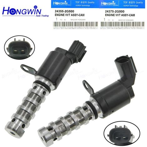 Convient aux moteurs Hyundai et Kia avec VVT électromagnétique 24355-2G500 24375 2G500 (1/5)