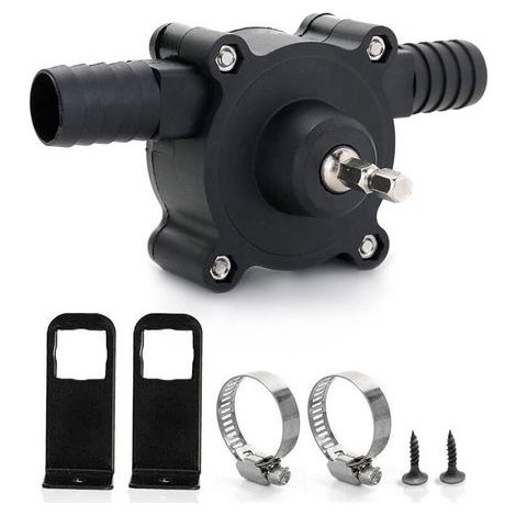 Mini Pompe À Eau Portable Auto-Amorçante Pour Perceuse Électrique 6.35mm Maison Jardin (1/4)