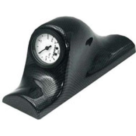 Support 1 mano - look carbone - diametre 52mm - cote gauche