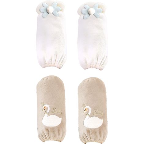 Manchettes De Cuisine Imperméables - Protection Contre Graisse Et Eau - Pour Lavage Vaisselle Et Préparation Alimentaire - Lot De 2 Paires (1/5)