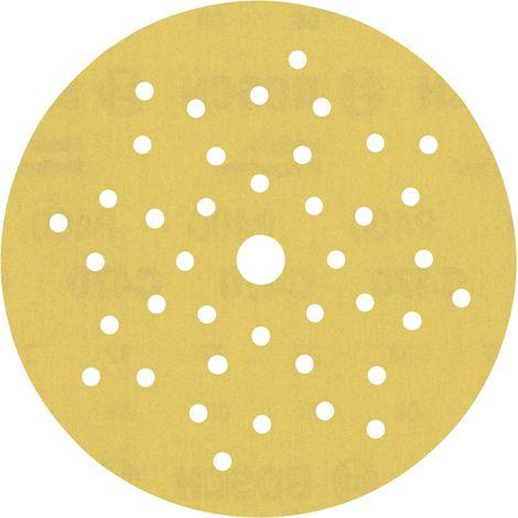 Bosch 5x Expert C470 Papier abrasif multi-trous pour ponceuse excentrique 125 mm G 400 - 2608901100 (1/4)