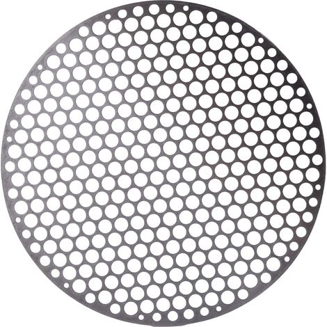 Grille de cuisson ronde en acier inoxydable, grille de barbecue ronde en maille grillée pour ustensiles de cuisine de camping en plein air, grille de barbecue ronde (60CM) (1/5)