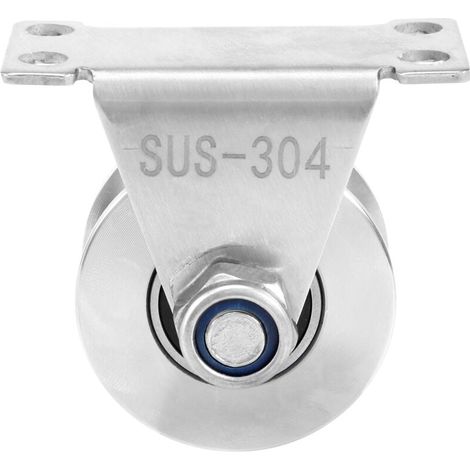 Paquet Poulie Coulissante U Type Acier Inoxydable Roulements À Bille Roue Galet Pour Rail Glissière (1/4)