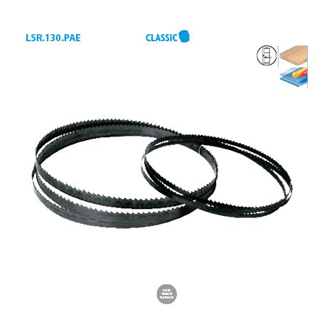 Sierra de cinta a medida de acero templado Flexback Classic Ancho 6 mm Esp. 0,5 PAS (TPI) 6