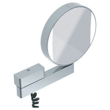 Espejo de maquillaje y afeitado emco LED, espejado por ambos (1/4)