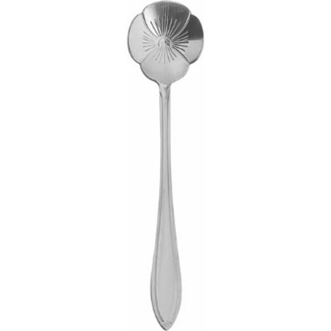 Juego de minicucharas con forma de flor, fabricadas en acero inoxidable 410, cucharas de postre, cucharas de miel, cucharas de pastel, cucharillas de té, cucharas de café, cucharas de helado y cuchara (1/5)