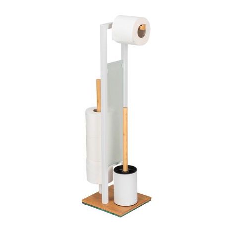 Porte-papier toilette et brosse WC RIVALTA, 3 en 1 (1/5)
