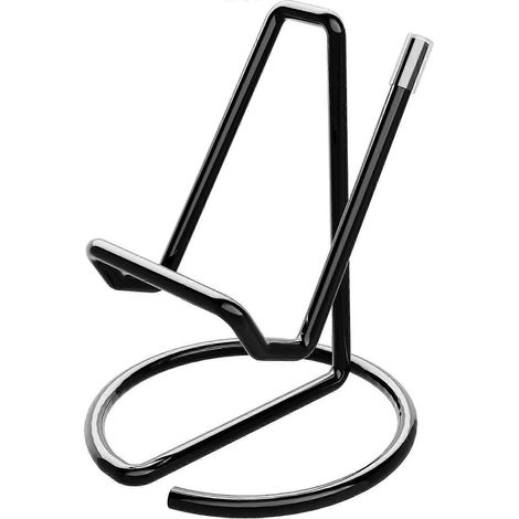 Support pour téléphone portable, support de bureau, support portable et mignon pour téléphone portable, compatible avec tous les téléphones portables (noir) (1/5)