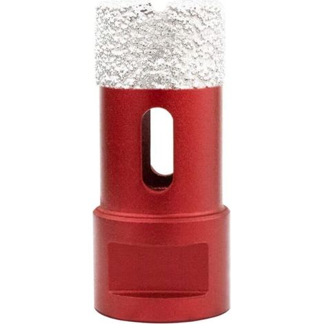 Diamond Hole Saw Drill Bit with M14 Thread for Professional Dry or Wet Drilling in Porcelain, Tile, Granite, Marble, Glass (25mm) (1/5)