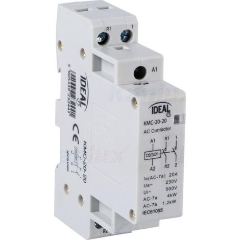 CONTATTORE MODULARE, ALIMENTAZIONE 230V AC KMC-20-20 - KANLUX
