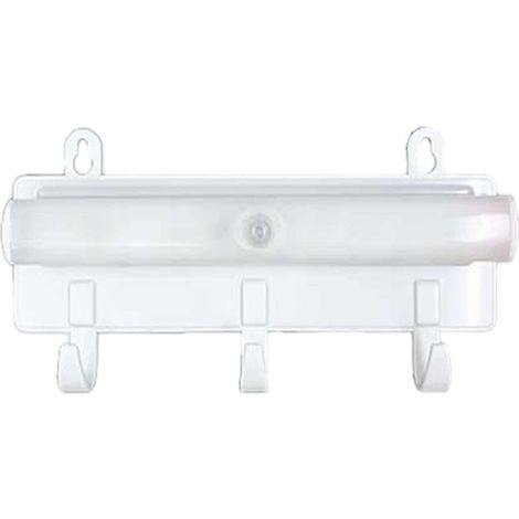 Appendiabiti con Lampada di Sensore a Movimento Luce LED da Armadio Bianco Freddo 6500K 70lm 1W (1/3)