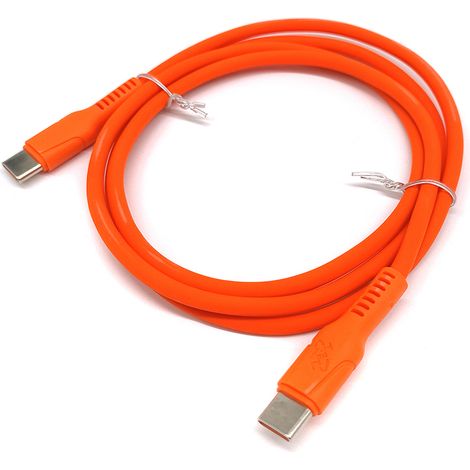 Câble USB Type-C - Type-C 240W avec chip E-Marker, silicone résistant haute température, 48V 5A, compatible PD3.1 pour TS101 et charge rapide (1m) (1/4)