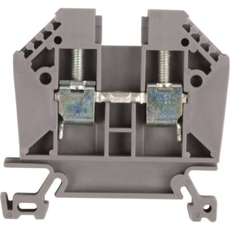 Connettore per sbarra collettiva a 2 fili, 6 mm², grigio, Euro 6/35, codice 43401