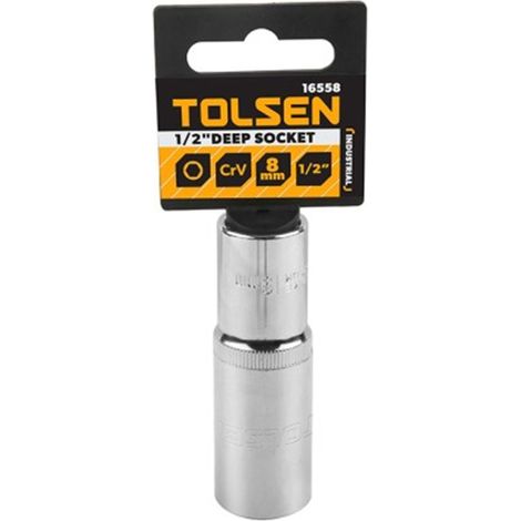 TOLSEN 1/2" 30 mm langer Steckschlüssel