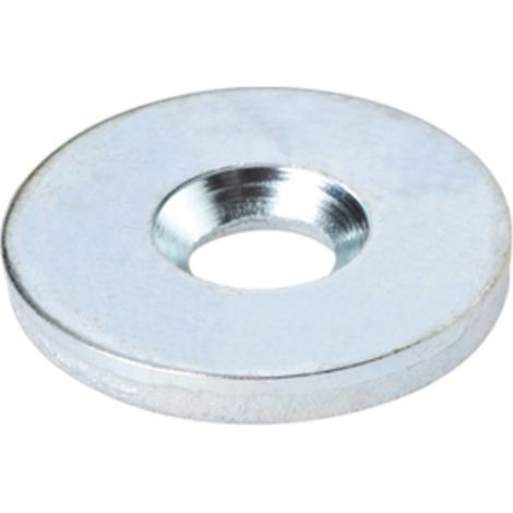 28PZ BOTTONE MAGNETICO CON FORO SVASATO MM 15X2 NIKELATO (1/2)