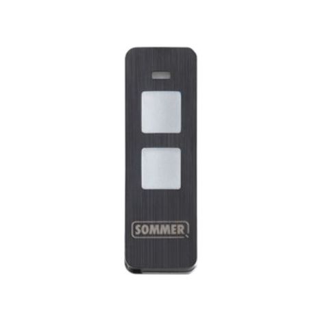Émetteur/Bip portatif 2 canaux Pearl Twin, boutons robustes, 868MHz.- SOMMER - (1/2)