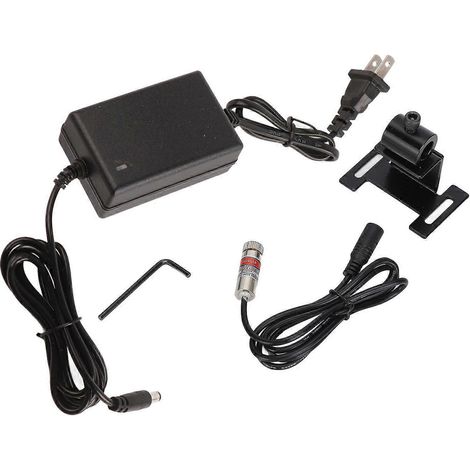Module de ligne laser rouge, positionneur à focalisation croisée, outil de positionnement, 100–240 V CA
