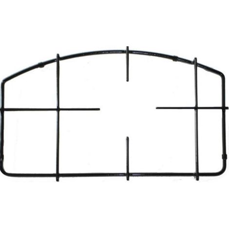 GRIGLIA PER CUCINA SMALTATA NERA ARISTON 1 FUOCO CM 38 X 21,5 SINISTRA P 293 (1/2)