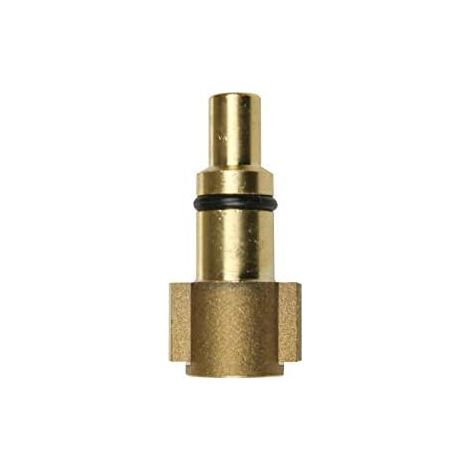 adaptateur de raccord pour nettoyeur haute pression de 6,35 mm à connexion rapide pour lance de lave-glace à neige et pistolet pulvérisateur de voiture (S1) (1/3)