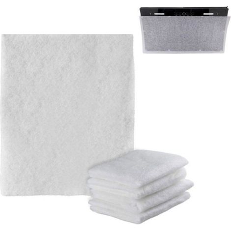 Lot de 12 filtres universels découpables pour hottes aspirantes - Filtre pour hotte aspirante - Filtre multi-usages - Filtre (1/4)