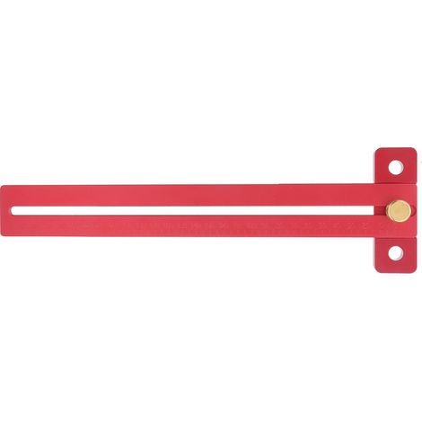 Règle en T aluminium 270mm, outil de mesure à tracer professionnel pour menuiserie, équerre de marquage manuelle (1/5)
