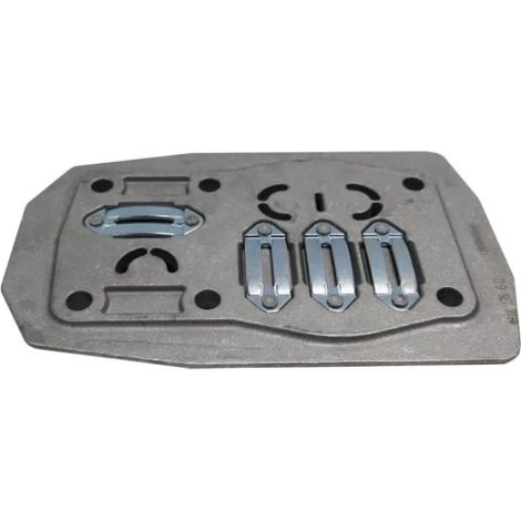 Kit plaque à clapets complète compresseur 5,5/7,5 CV NUAIR (1/2)