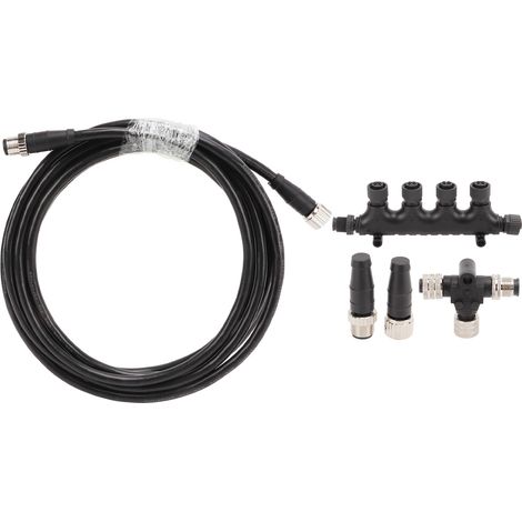 Câble NMEA 2000 à 5 broches pour réseau marin, filetage M12, compatible Simrad Networks (1/5)