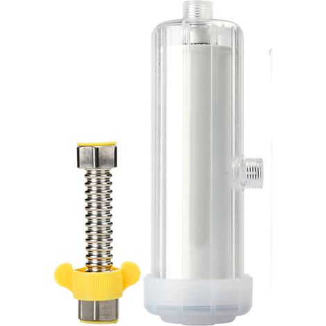 Filtre à Douche Charbon Actif - Soin de la Peau Saine et Purification Efficace de l'Eau pour le Bain (Filtre en Coton PP)