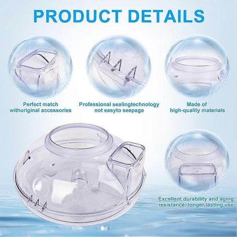 Bac à eau de 2,5 litres (bac) pour aspirateur RB, compatible avec les modèles E et E2 type 12 et le système de nettoyage d'aspirateurs E2.