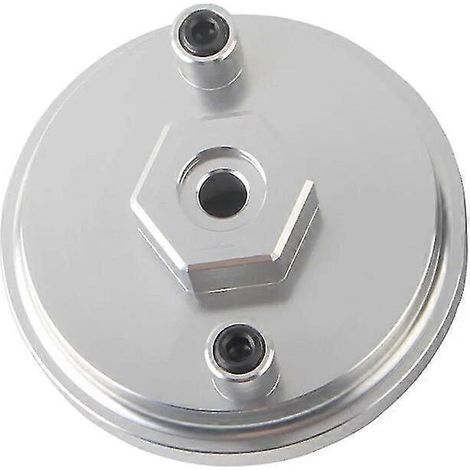 Öldruck- und Temperaturregler-Adaptergehäuse aus Aluminium für BMW 520i, 525i E36, 325i E46, M3 – Silber