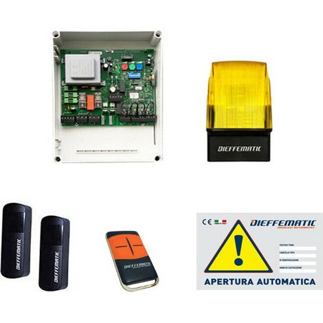 Kit Start Per Cancello Due Battente 2 Motori 230v 220v Scheda Comando Accessori