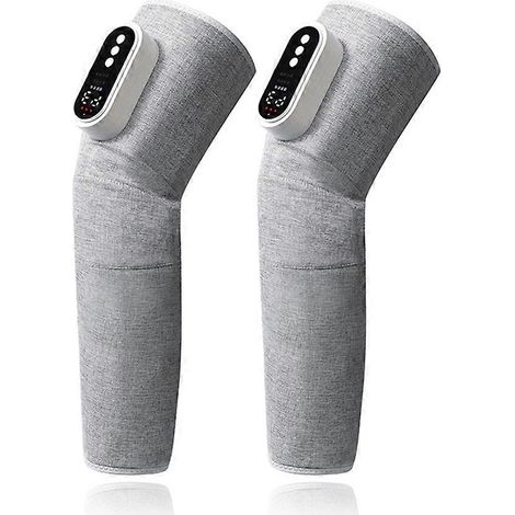 Appareil de massage des jambes à 3 vitesses, par compression et vibration, pour détendre les muscles et soulager la fatigue des cuisses et des mollets. (1/5)
