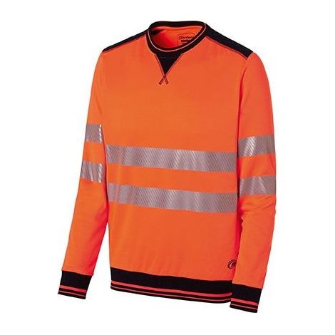 Sweat haute visbilité LUKLIGHT orange/marine - XL - MOLINEL (1/4)