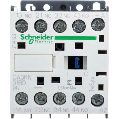 Hilfsschütz 10A 3NO 1NC 24V DC CA3KN31BD