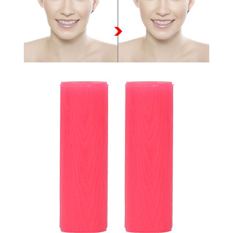 Chewies pour aligneurs dentaires, soin orthodontique et mordant pour appareil de rétention (saveur fraise) (1/5)