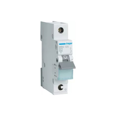 Hager Leitungsschutzschalter B 25A 1-polig MBS125 QuickConnect Leitungsschutzschalter (1/2)