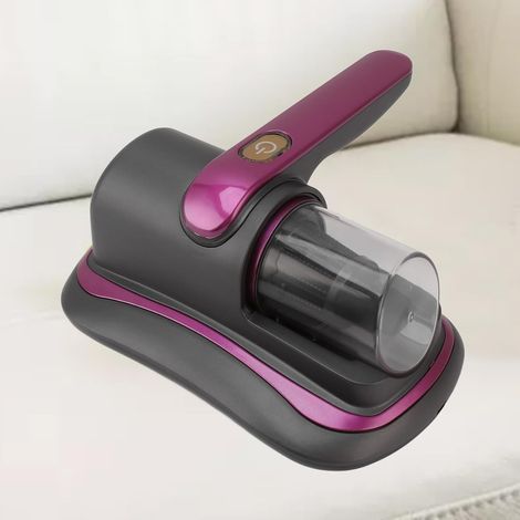 Aspirateur De Lit À UV Sans Fil 1200mAh - Nettoyeur Anti Acariens Portable Silencieux Pour Matelas Canapé Oreillers (1/5)